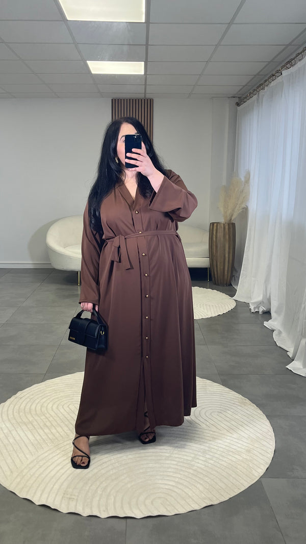 Robe Sanya marron